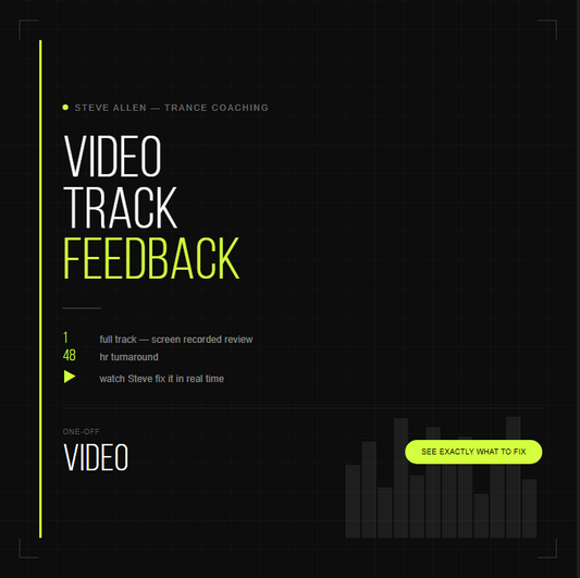 Trance Track Diagnostic — Video Review