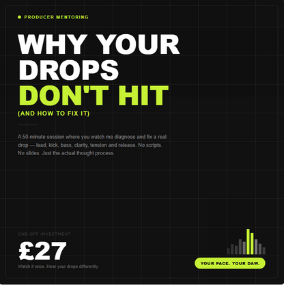 Why Your Drops Don't Hit (And How To Fix It)