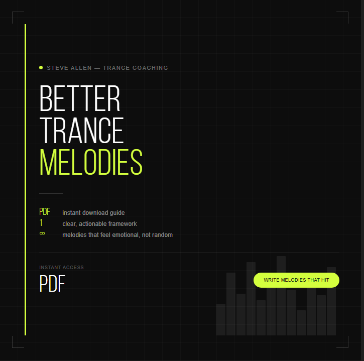 Write Better Trance Melodies PDF